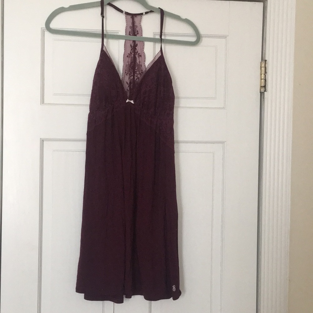 Victoria's Secret purple slip dress